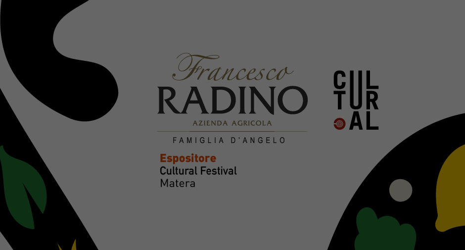 Radino è partner del Cultural Matera 2019!